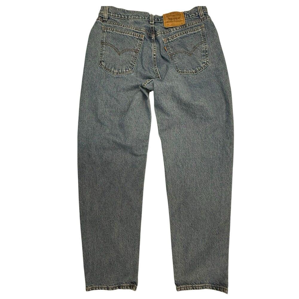 Vintage Levis 960 Jeans Women 14 Loose Fit Straight Leg Orange Tab Blank 90s